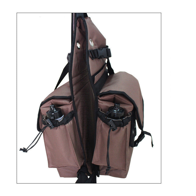 Equestrian Waterproof Wear-resistant Saddle Bag Riding Backpack