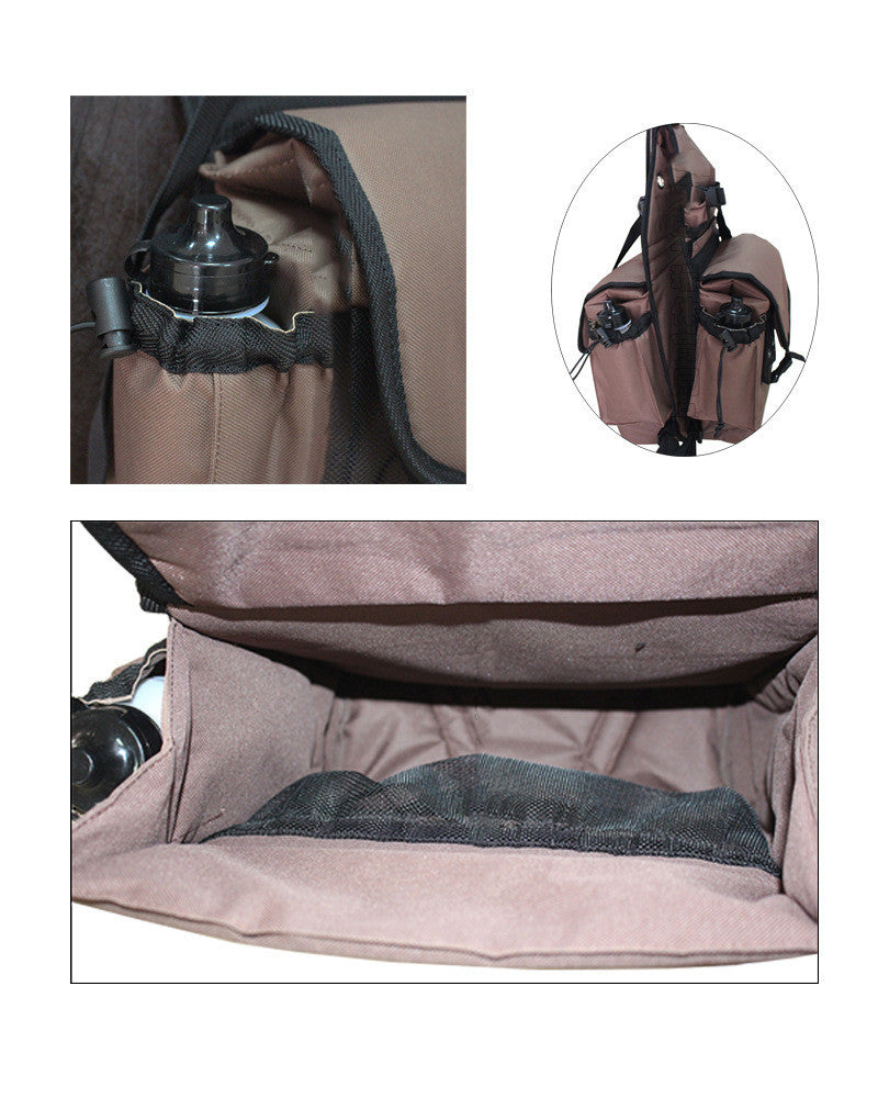 Equestrian Waterproof Wear-resistant Saddle Bag Riding Backpack