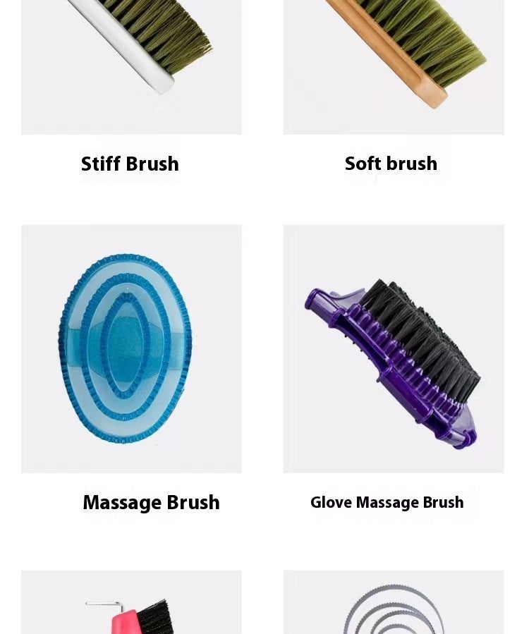 Equestrian Supplies Horse Grooming Kit – 10-Piece Brushing & Care Set with Storage Bag