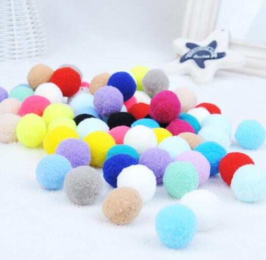 Interactive Plush Cat Toy Balls – Soft, Elastic, Deformable Compression Balls for Play and Rest – Pack of 30/70