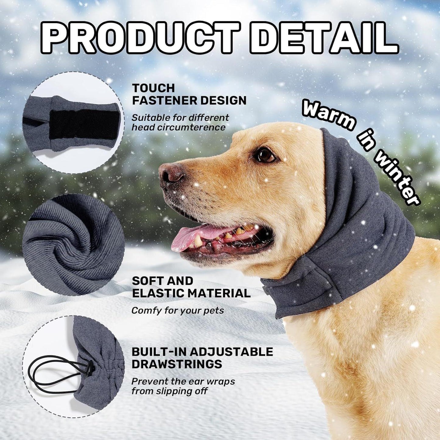 Dog Calming Ear Muffs