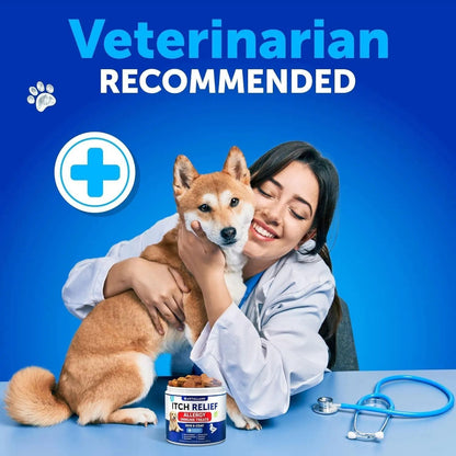 Artullano Allergy Relief Chews for Dogs – 120 Soft Treats