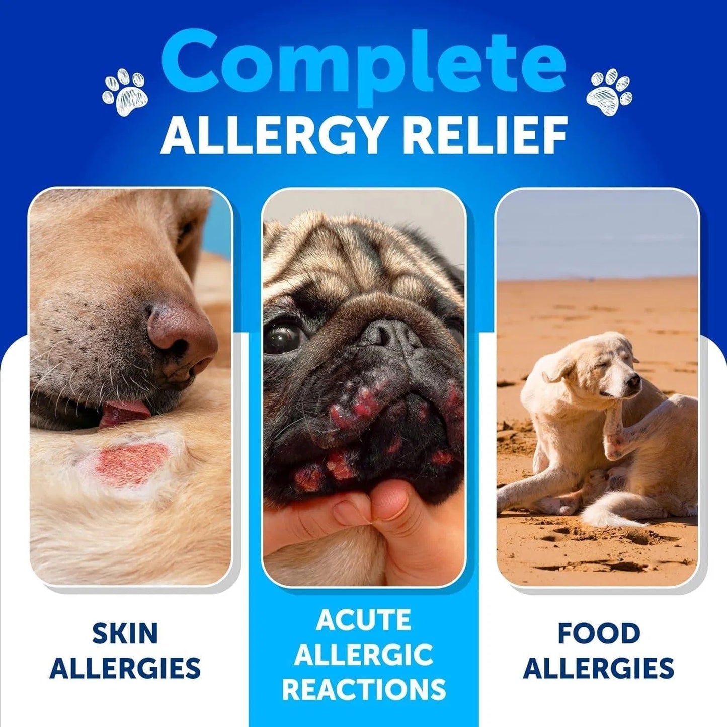 Artullano Allergy Relief Chews for Dogs – 120 Soft Treats
